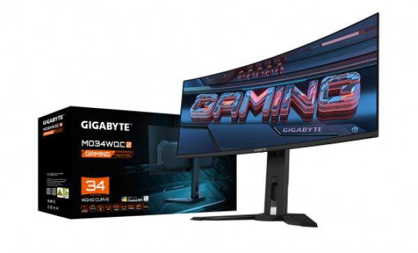 34'' 240Hz WQHD 3440x1440 OLED, KVM, 1800R Curvature, VESA DisplayHDR True Black 400, ClearMR 13000, AMD FreeSync Premium ( MO34WQC2 EK ) 