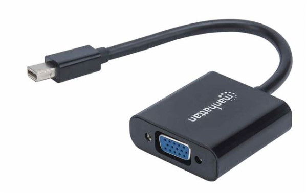 Adapter Mini DisplayPort na VGA, MŽ, Manhattan 151504