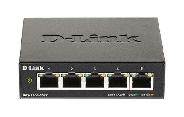 D-link Switch websmart ,DGS-1100-05V2E