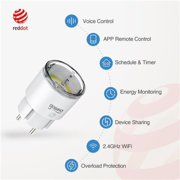 Smart GOS WIFI utičnica EP2 - 1 kom