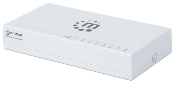 Manhattan Switch 8-Port Fast Ethernet , Plastic 560689