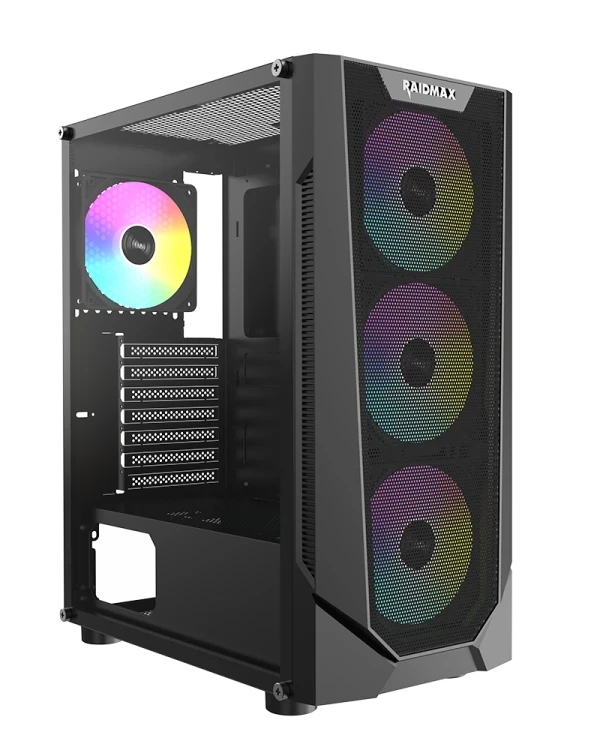 Kućište Raidmax Vector V155 RGB Black, V155TBS