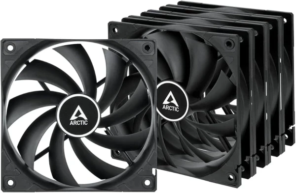 Ventilatori ARCTIC F12 Value Pack black 5 kom (120*120*25)
