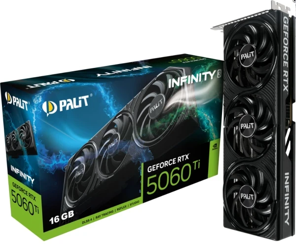 VGA Palit RTX5060 Ti Dual 8GB, NE7506T019P1-GB2062D