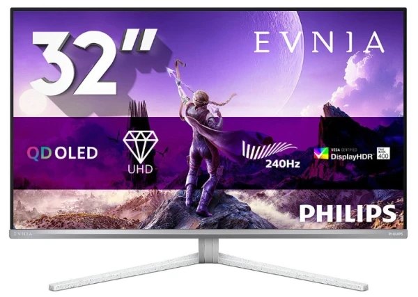 Monitor 32'' Philips 32M2N890000 QD-OLED 3840x2160240Hz0,03ms2xHDMIDPUSB-C