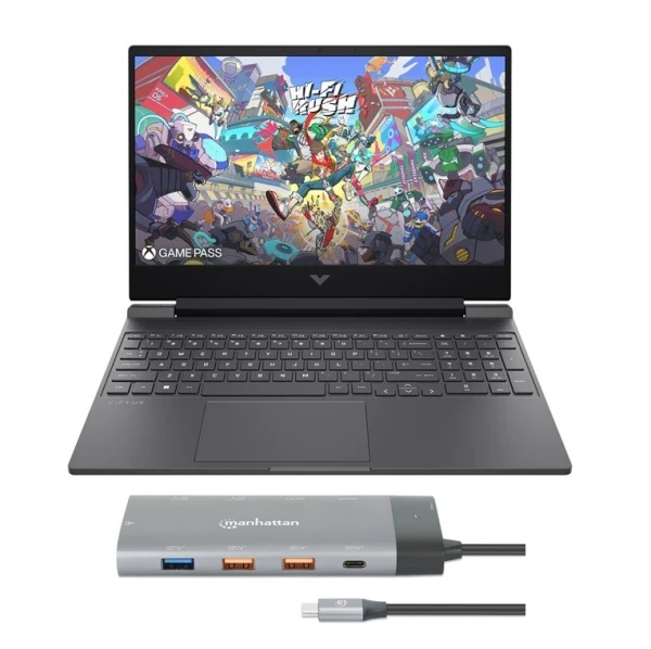 NB HP Victus i5-13420H16GB512GBRTX405015.6''ENGW11H+Dock Manhattan 130714