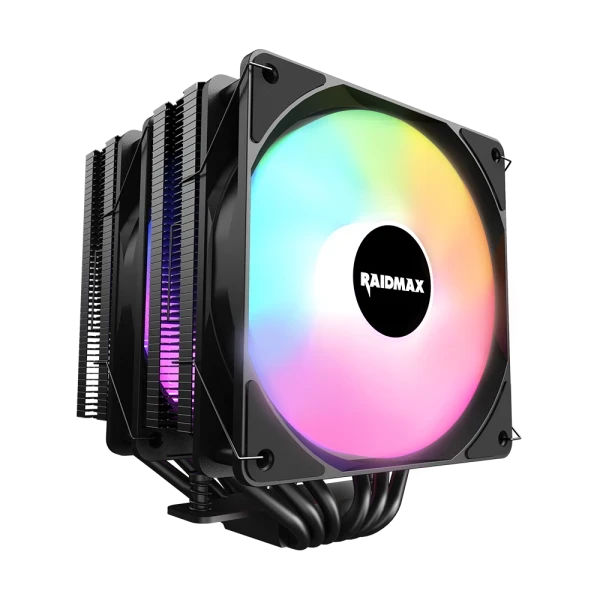 CPU hladnjak Raidmax AC1226B ARGB DualTower 2x120mm250W TDP
