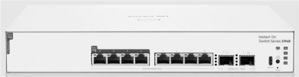 HPE IOn 1940 8SRX 2P PoE 120W Switch