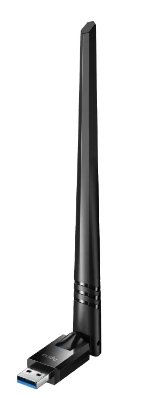 Cudy WU900H,AX900 Wi-Fi 6 Bluetooth 5.4 USB adapter sa visokim poja?anjem,V1.0, 600 Mbps + 286 Mbp