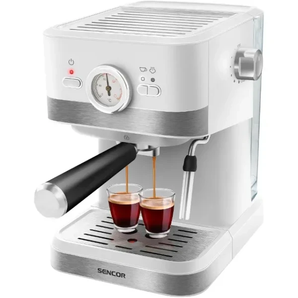 Aparat za espresso Sencor SES 1720WHmlevena1.5L1050Wbela