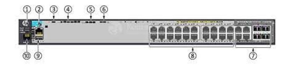 NET HP Aruba 2920-24G-POE+ Reman Switch