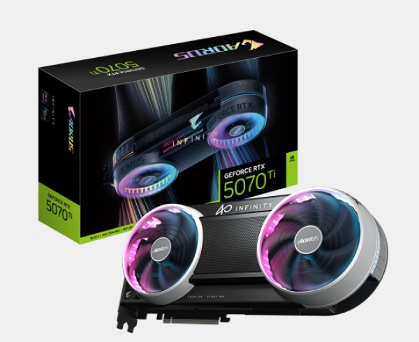 AORUS GeForce RTX 5070 Ti INFINITY 16GB ( GV-N507TAORUS IF-16GD ) 