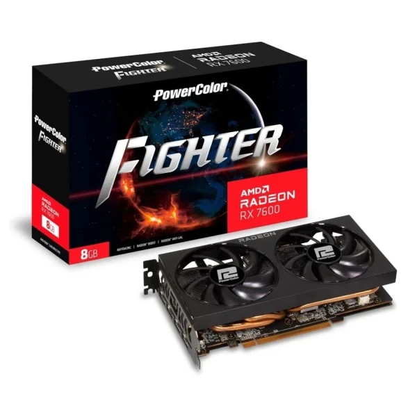 Grafička karta AMD Powercolor Fighter RX 7600 V2 GDDR6 8GB 128bit 2xDP2xHDMI