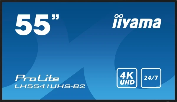 Digitalni ekran 55'' Iiyama LH5541UHS-B2 IPS 3840x21608msHDMIVGAUSBzvucnici