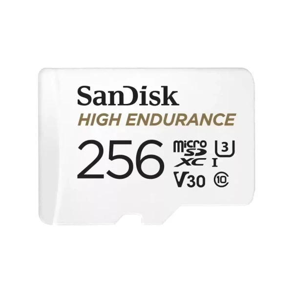 Micro SD Card 256GB SanDisk High Endurance 100MBs