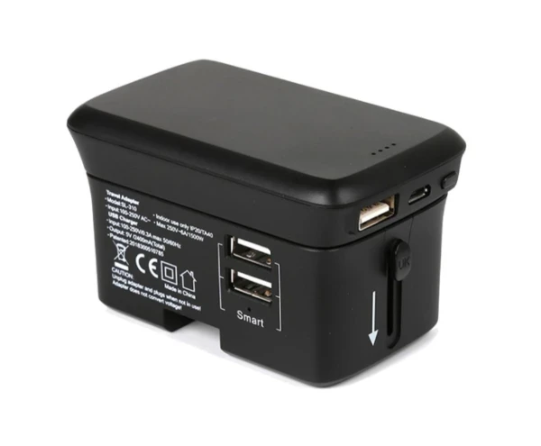 RealPower TravelCharge-4K Charger with Power Bank Included