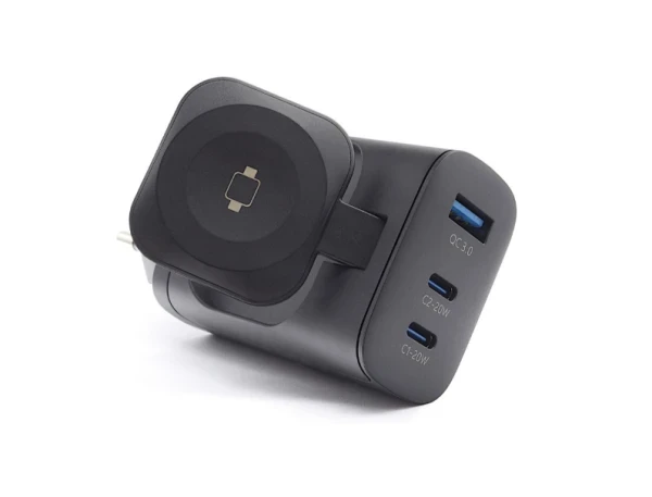 RealPower PC-43 Watch 43W Charger, 2xUSB Type-C, 1xUSB-A