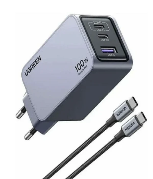 UGREEN Nexode Pro 100W GaN Charger with USB-C Cable