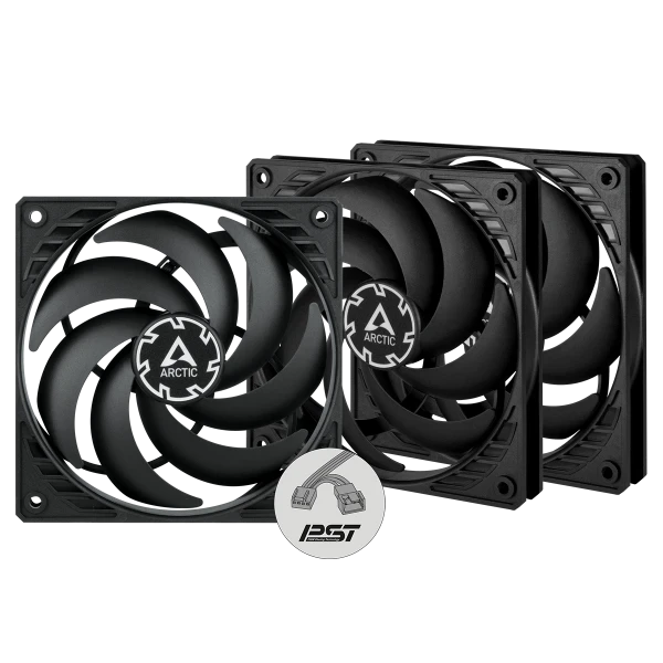 Ventilatori Arctic P12 SLim 3pcs Value Pack PWM, ACFAN00275A