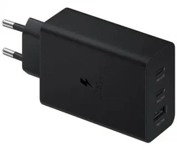 Kućni punjač SAMSUNG 65W USBX2 + USB-C EP-T6530-NBE BEZ KABLA