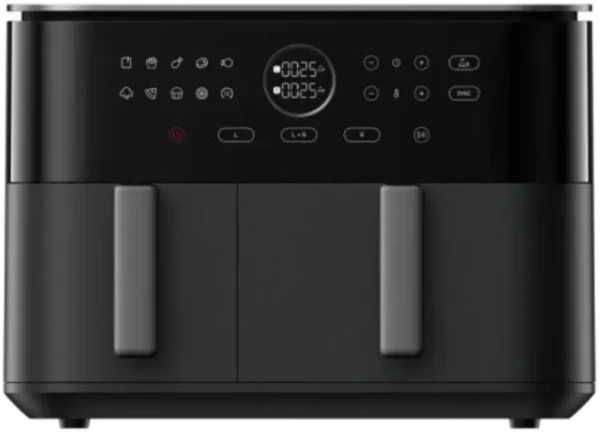 XIAOMI Dual Zone BHR07SGEU Airfryer,Crna,2700W,10l