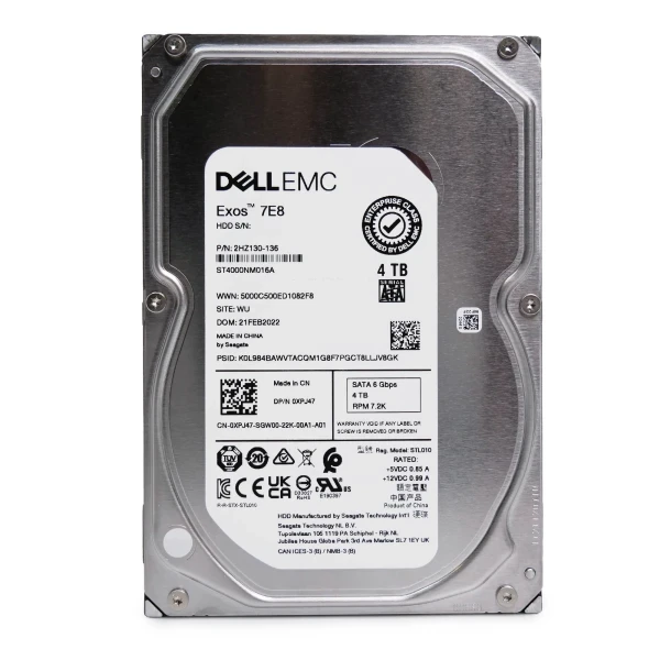 HDD 3.5 * 4TB 7e8 Exos DELL 7200rpm sata3