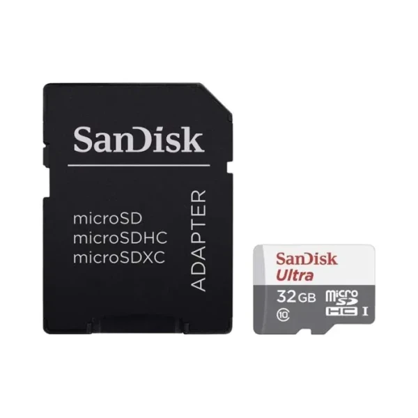 Micro SD Card 32GB SanDisk Ultra Class 10 SDSQUNR-032G-GN3MA
