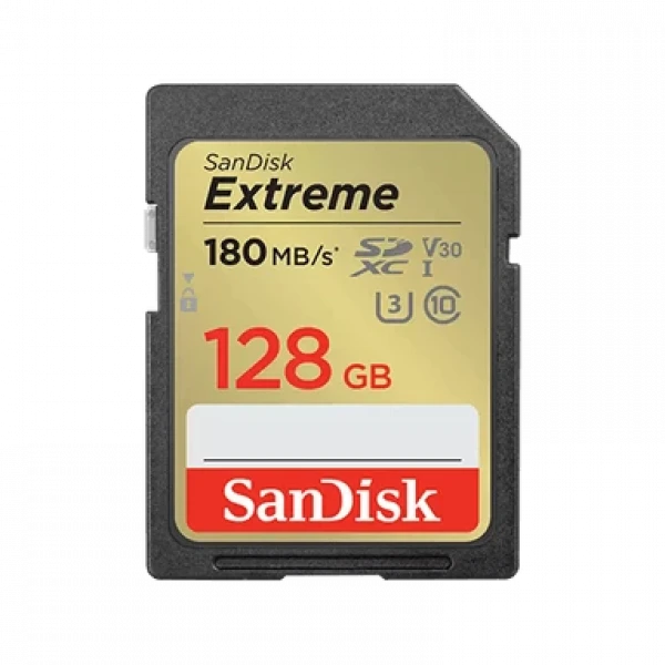 SD Card 128GB SanDisc Extreme SDSDXVA-128G-GNCIN