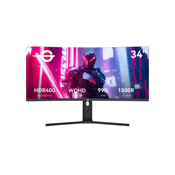 Monitor 34 Titan Army C34A1R 3440x1440VA AG1ms165Hz2xHDMI2xDPHDR10zakrivljen