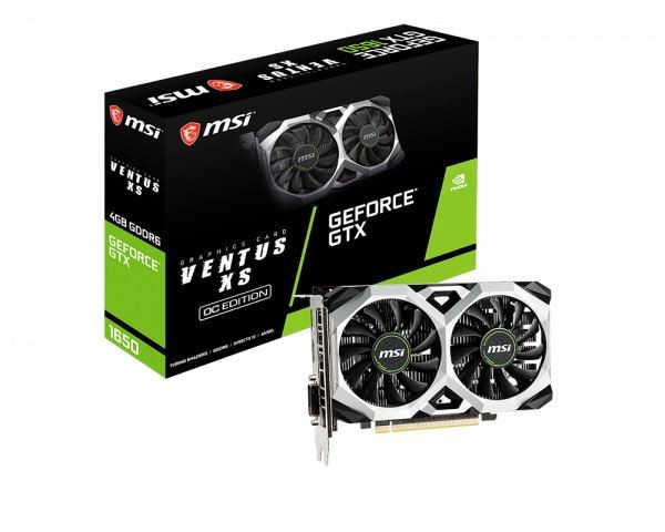 VGA PCIe MSI GTX 1650 D6 VENTUS XS OC