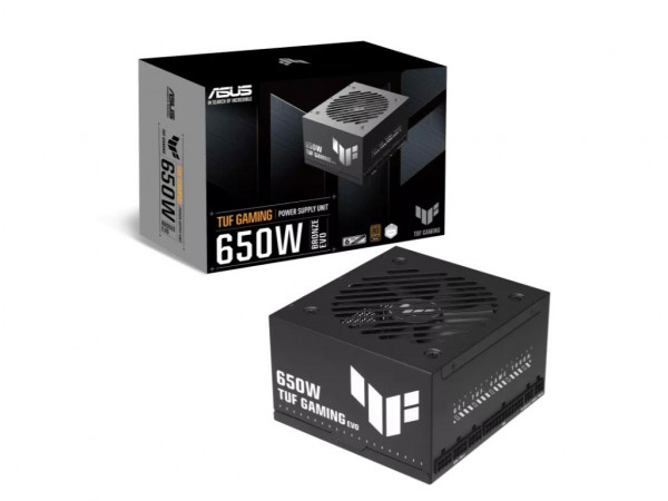 Napajanje ASUS TUF-GAMING-650B-EVO 650WATX12V80Plus Bronzemodularnocrna' ( 'TUF-GAMING-650B-EVO' ) 