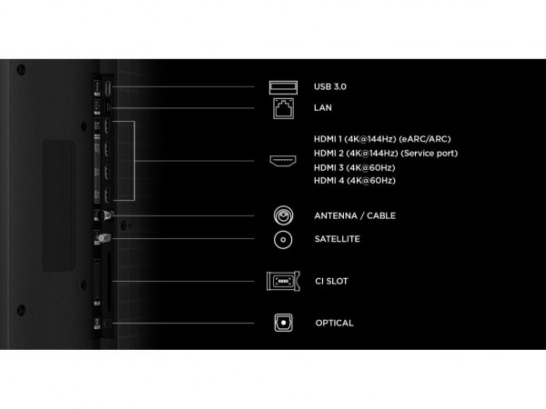 Televizor TCL 75C7LSQD-MiniLED75''4K UHD144HzGoogle TVBang&Olufsencrna' ( '75C7L' ) 