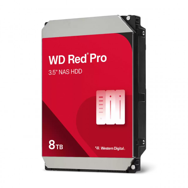 HDD 8TB, 3.5'', 7200 RPM, SATA III, 256MB Cache, WD Red Pro NAS ( WD8006FFBX ) 