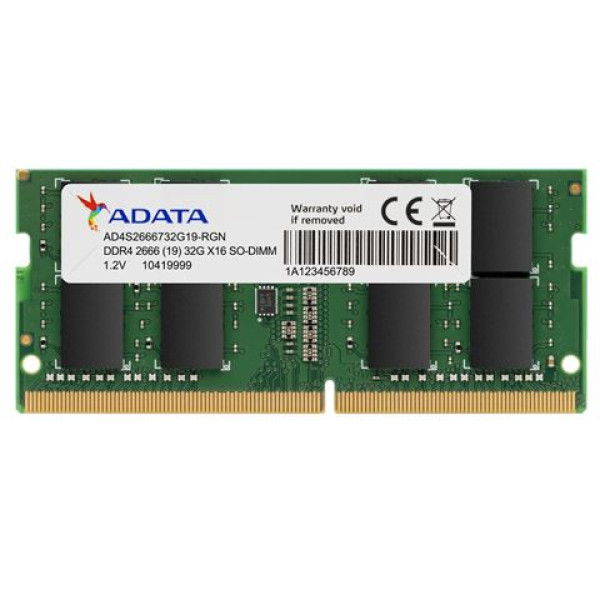 SO-DIMM DDR4.16GB 2666MHz AData AD4S266616G19-BGN
