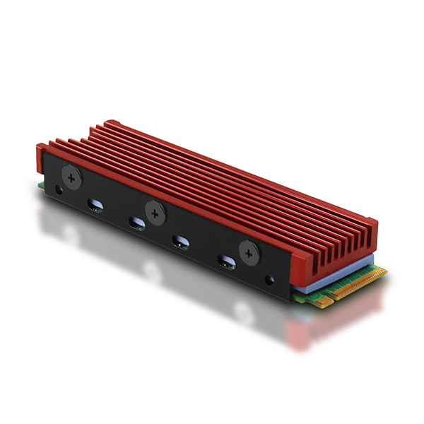 SSD DOD Pasivni hladnjak za M.2 (NVMe i SATA), 12mm AXAGON