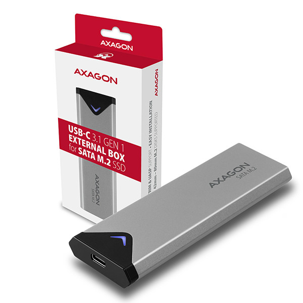 HDD Rack M.2 USB-C 3.2 42-80mm, EEM2-U3C, AXAGON