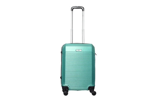 Kofer za odrasle Enova Capri 55cm4 točkićametalik zelena