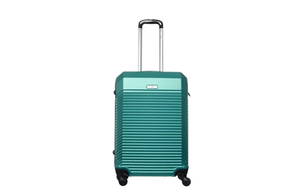 Kofer za odrasle Enova Capri 65cm4 točkićametalik zelena