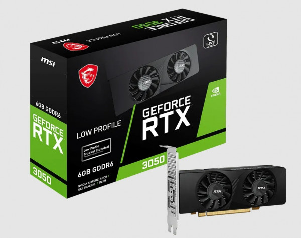 VGA MSI RTX 3050 LP E 6G OC