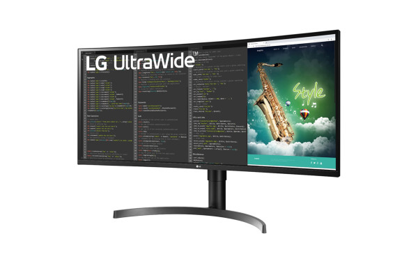Monitor LG 35WN75C-B 35''VA,21:9,zakrivljen3440x1440100Hz5ms GtGHDMIx2,DP,USBvisinazvučnici' ( '35WN75C-B' ) 