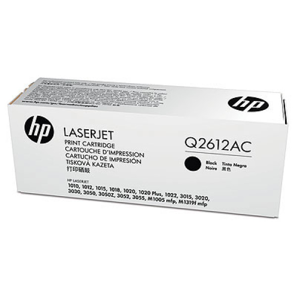 Toner HP 12A Contractual' ( 'Q2612AC' ) 