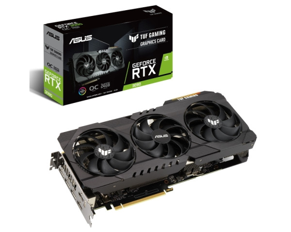 ASUS nVidia GeForce RTX 3090 24GB 384bit TUF-RTX3090-O24G-GAMING