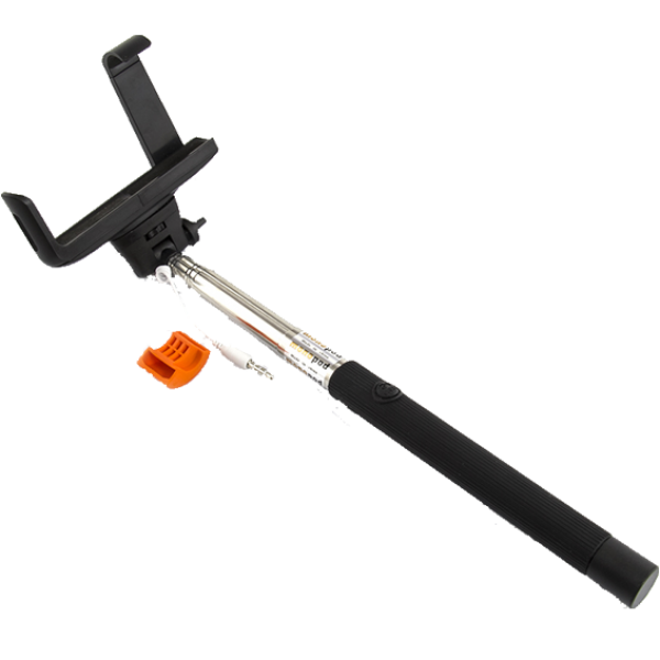 Selfie stick za smartphone, zicni 3,5mm crni