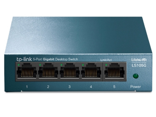 Switch TP-LINK LS105G LiteWave Gigabit 5xRJ-45101001000Mbpsmetalno kućište' ( 'LS105G' ) 