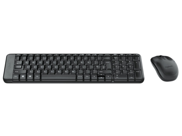 Tastatura+miš LOGITECH MK220 bežični setUScrna' ( 'MK220US' ) 