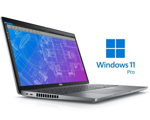 DELL Precision M3570 15.6'' FHD 400nits i7-1255U 16GB 512GB SSD nVidia T550 4GB Backlit Win11Pro 3yr NBD