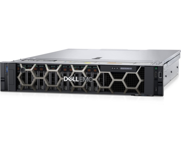 DELL PowerEdge R550 Xeon Silver 4310 12C 1x16GB H755 1x480GB SSD RI 800W (1+1) 3yr NBD + šine