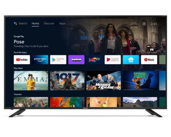 SHARP 70'' 70CL5 LED 4K UHD Android TV