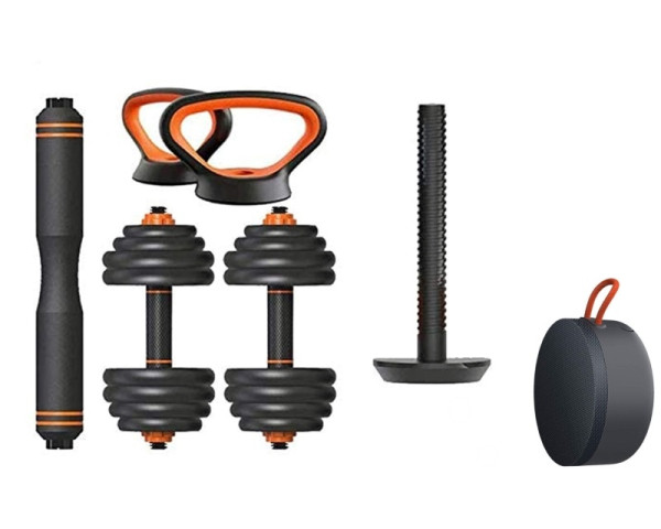 XIAOMI Fed set tegova od 20kg  (tegovi+sipka+drske za sklekove) FED-130220 + Mi Portable Bluetooth zvučnik
