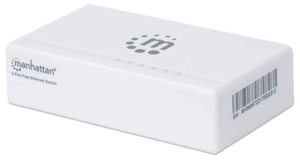 Manhattan Switch 5-Port Fast Ethernet, Plastic 560672